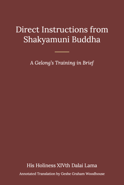 Gelong's Training in Brief, author His Holiness the XIVth Dalai Lama