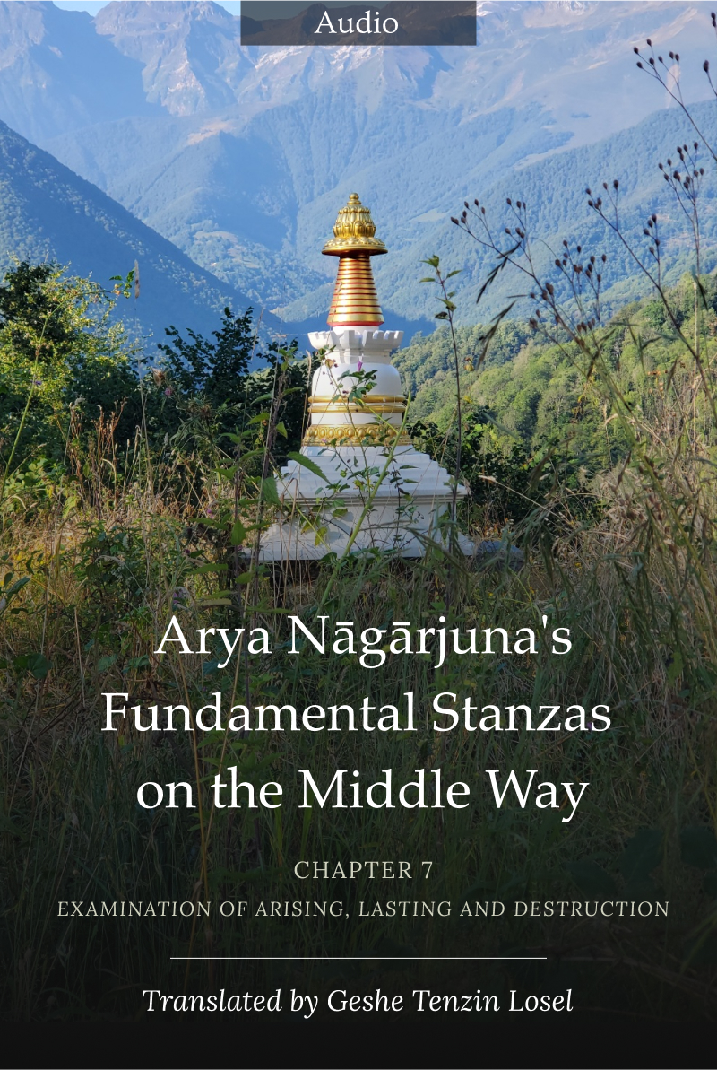 Arya Nāgārjuna's Fundamental Stanzas on the Middle Way - Chapter 7